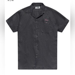 Deus Ex Machina Manila Shirt in Phantom Black , size Large